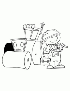 Disegno di Bob aggiustatutto da stampare e colorare 44