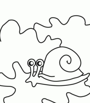 Disegno di lumaca da stampare e colorare 35