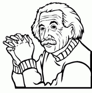Disegno di scienziato da stampare e colorare 15