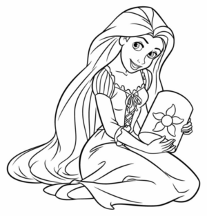 Disegno di Tutte le principesse Disney da stampare e colorare 70