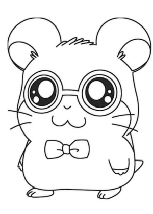 Disegno di Hamtaro da stampare e colorare 19