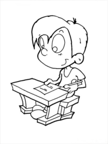 Disegno di scuola da stampare e colorare 19