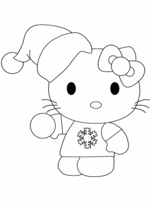 Disegno di Hello Kitty da stampare e colorare 131