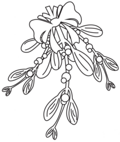 Disegno di decorazione da appendere da stampare e colorare 9