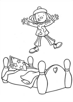 Disegno di circense da stampare e colorare 5