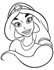 Disegno di Aladdin da stampare e colorare 106