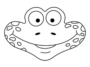 Disegno di maschera da stampare e colorare 36