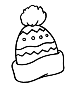 Disegno di cappello da stampare e colorare 26