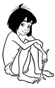 Disegno di Il libro della giungla da stampare e colorare 112
