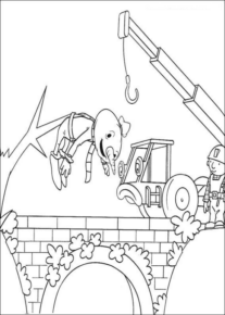 Disegno di Bob aggiustatutto da stampare e colorare 26