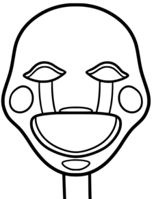 Disegno di maschera da stampare e colorare 88