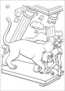 Disegno di Il libro della giungla da stampare e colorare 37 Disegno di Il libro della giungla da stampare e colorare 37