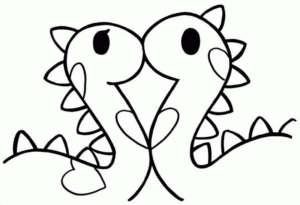 Disegno di dragone da stampare e colorare 24