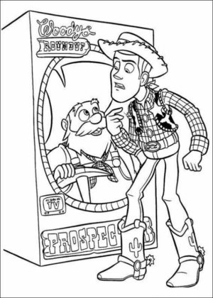 Disegno di Toy Story da stampare e colorare 156