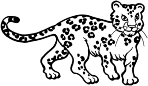 Disegno di tigre da stampare e colorare 34