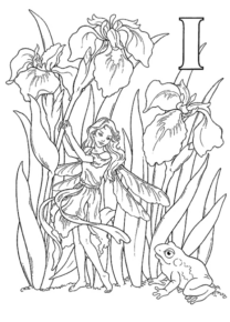 Disegno di fata da stampare e colorare 21
