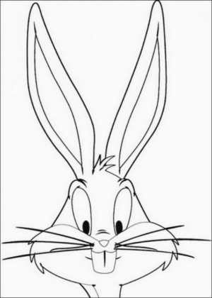 Disegno di Bugs Bunny da stampare e colorare 34