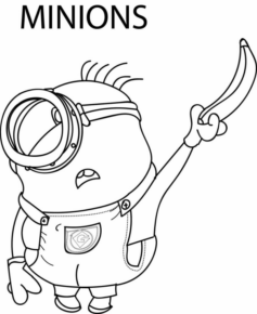 Disegno di Cattivissimo me – Minions da stampare e colorare 73