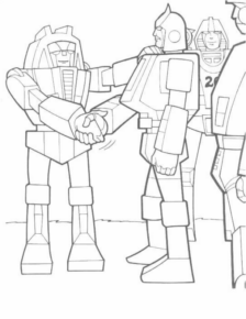 Disegno di Transformers da stampare e colorare 106