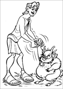 Disegno di Hercules da stampare e colorare 22