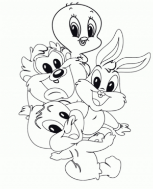 Disegno di Bugs Bunny da stampare e colorare 43