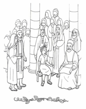 Disegno di Cristianesimo da stampare e colorare 163