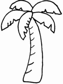 Disegno di albero da stampare e colorare 78