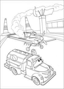 Disegno di Cars da stampare e colorare 42