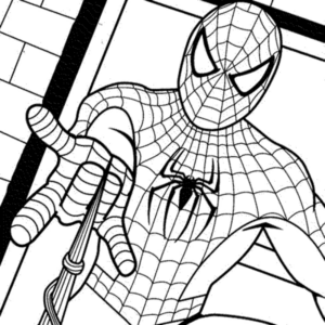 Disegno di Spiderman da stampare e colorare 211