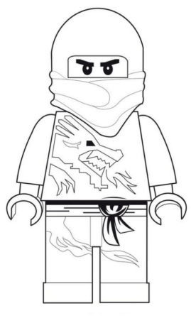 Disegno di LEGO Ninjago da stampare e colorare 16
