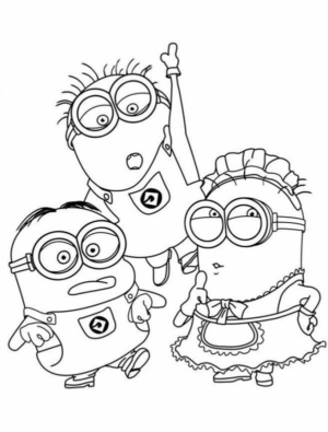 Disegno di Cattivissimo me – Minions da stampare e colorare 53