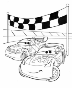Disegno di Cars da stampare e colorare 250