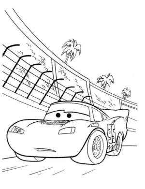 Disegno di Cars da stampare e colorare 200