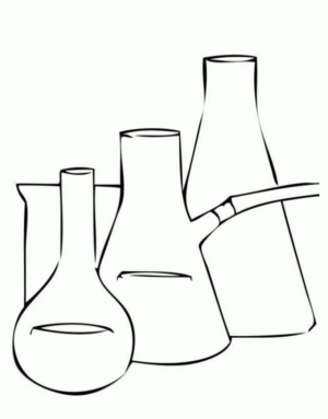 Disegno di scienziato da stampare e colorare 9
