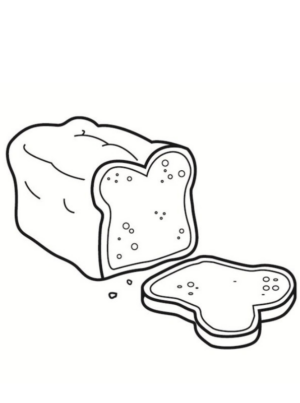 Disegno di colazione da stampare e colorare 7