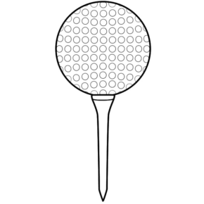 Disegno di golf da stampare e colorare 15