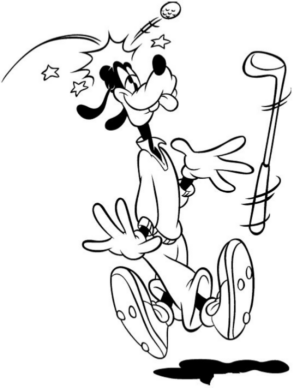 Disegno di Pippo da stampare e colorare 32