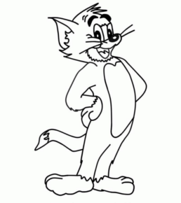 Disegno di Tom e Jerry da stampare e colorare 65