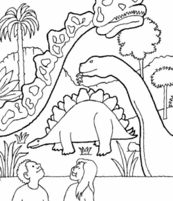 Disegno di Stegosauro da stampare e colorare 32