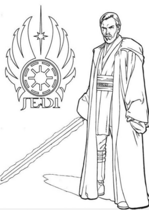 Disegno di Star Wars da stampare e colorare 36