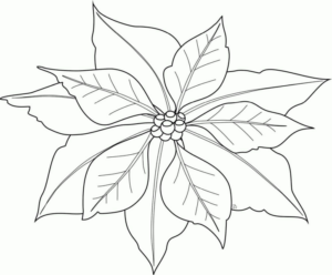 Disegno di foglia da stampare e colorare 20