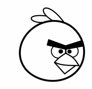 Disegno di Angry birds da stampare e colorare 20