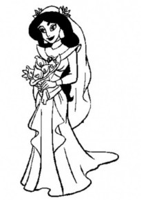 Disegno di Aladdin da stampare e colorare 13