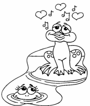 Disegno di San Valentino da stampare e colorare 101 Disegno di San Valentino da stampare e colorare 101