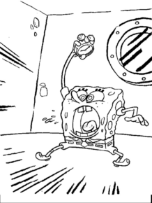 Disegno di Spongebob da stampare e colorare 53