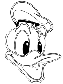 Disegno di Paperino da stampare e colorare 72