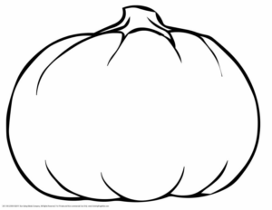 Disegno di zucca da stampare e colorare 31