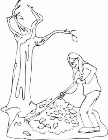 Disegno di giardiniere da stampare e colorare 34