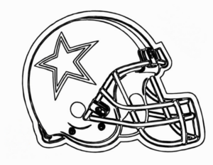 Disegno di football americano da stampare e colorare 7