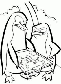 Disegno di pinguino da stampare e colorare 67